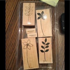 Wonderful You rubber stamp set